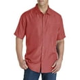 thumbnail image 1 of Microfiber Comfort Grid Sport Shirt Tandori Spice 6XL, 1 of 3