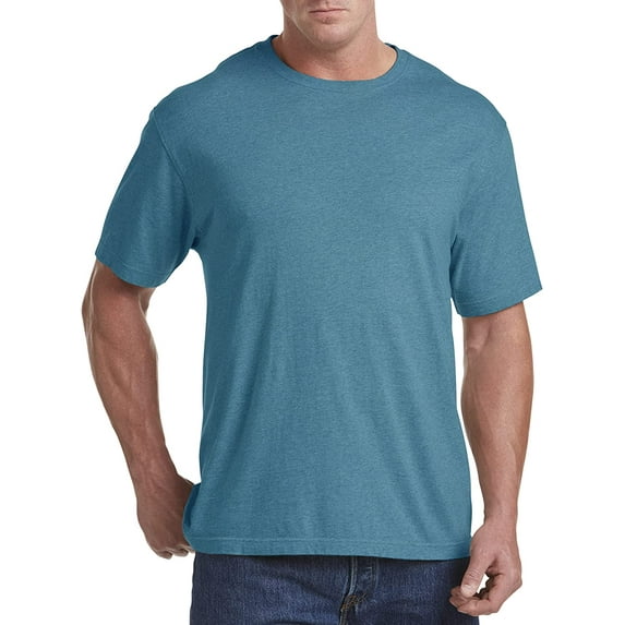 Moisture-Wicking Jersey T-Shirt Corsair Blue Heather 4XLT