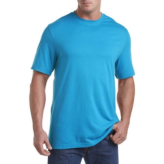 Moisture-Wicking Jersey T-Shirt Hawaiian Ocean Blue 6XT
