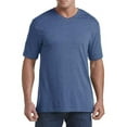 thumbnail image 1 of sweat resistant Jersey V-Neck T-Shirt Bijou Blue Heather 1XL, 1 of 5