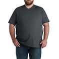 thumbnail image 1 of sweat resistant Jersey V-Neck T-Shirt Carbon Heather 5XL, 1 of 3