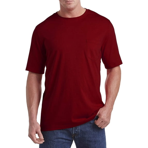 sweat resistant Pocket T-Shirt Fire Red 5XL
