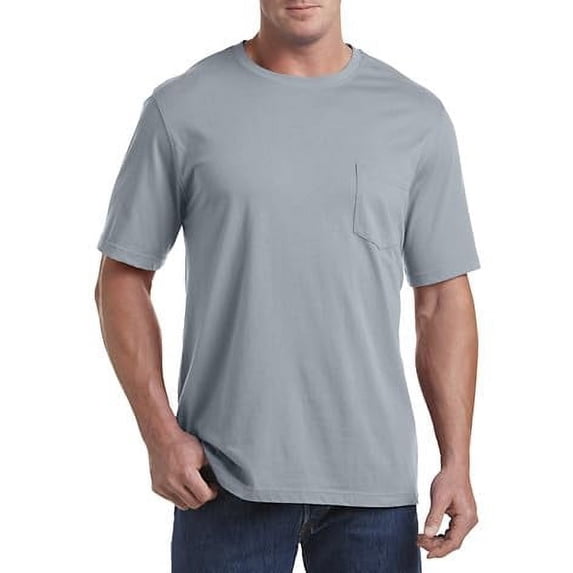 sweat resistant Pocket T-Shirt Neat Gray Heather 3XL