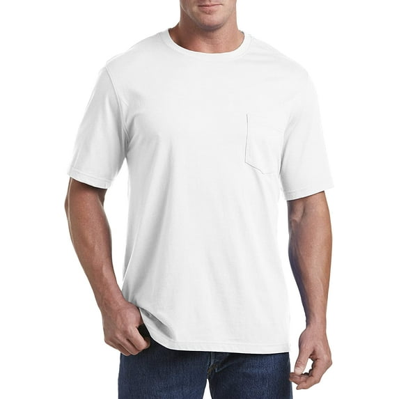 sweat resistant Pocket T-Shirt White 2XL