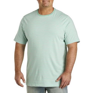 Big Men's Moisture Wicking Heather T-Shirt - Short Sleeve Performance Tee (XL To 4X)