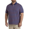 thumbnail image 1 of Multi-Striped Polo Shirt Navy Pink Orange 3XL, 1 of 6