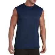 HARBOR BAY Muscle Swim T-Shirt Navy 5XLT