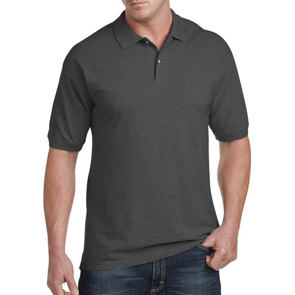 Piqué Polo Shirt Granite Heather 7XLT