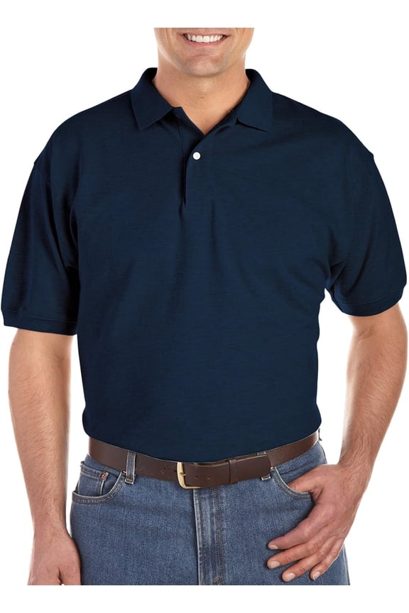 Piqué Polo Shirt Navy 4XL