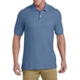thumbnail image 1 of Pocket Piqué Polo Shirt Moonlight Blue 1XLT, 1 of 3