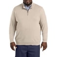 thumbnail image 1 of 1/4-Zip Pullover Sweater Humus 2XLT, 1 of 3