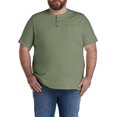 thumbnail image 1 of Slub Henley Shirt Olivine 2XL, 1 of 3