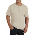 thumbnail image 1 of Slub Henley Shirt Peyote Heather 2XLT, 1 of 4