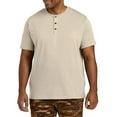 thumbnail image 1 of Wicking Jersey Henley Shirt Humus 6XLT, 1 of 3