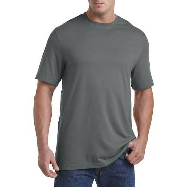 Harbor Bay by DXL Men s Big and Tall Wicking Jersey No Pocket Tee