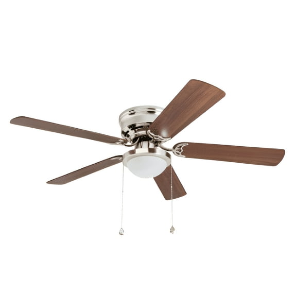 Harbor Breeze 52in Brown LED Flush Mount Armitage Ceiling Fan