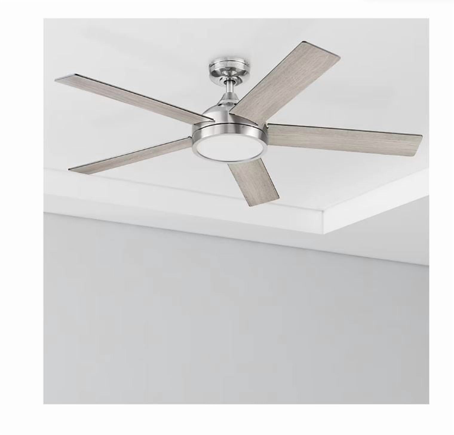 内田　新哉　Sea Breeze シリアルナンバー有り　PLE-3720 Harbor Breeze Camden 52-Inches Brushed Nickel with Driftwood