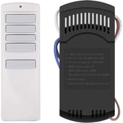 Harbor Breeze Hampton Bay Hunter Universal Ceiling Fan Remote Control Replacement Kit, 3 Speeds, with Light Dimmer, Replacement for A25-TX001-R1/A25-TX005-R/A25-TX013/ZJF-RT01A, 315MHz
