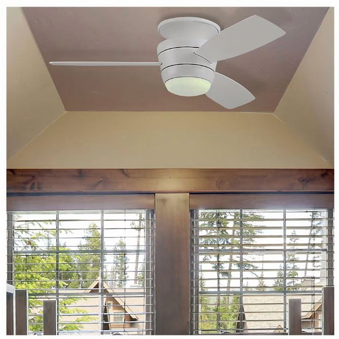 Light Mellow Harbor」 Harbor Breeze Waveport 44-in White LED