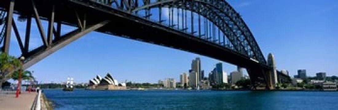 Harbor Bridge Sydney Australia Canvas Art - Panoramic Images (18 x 6)