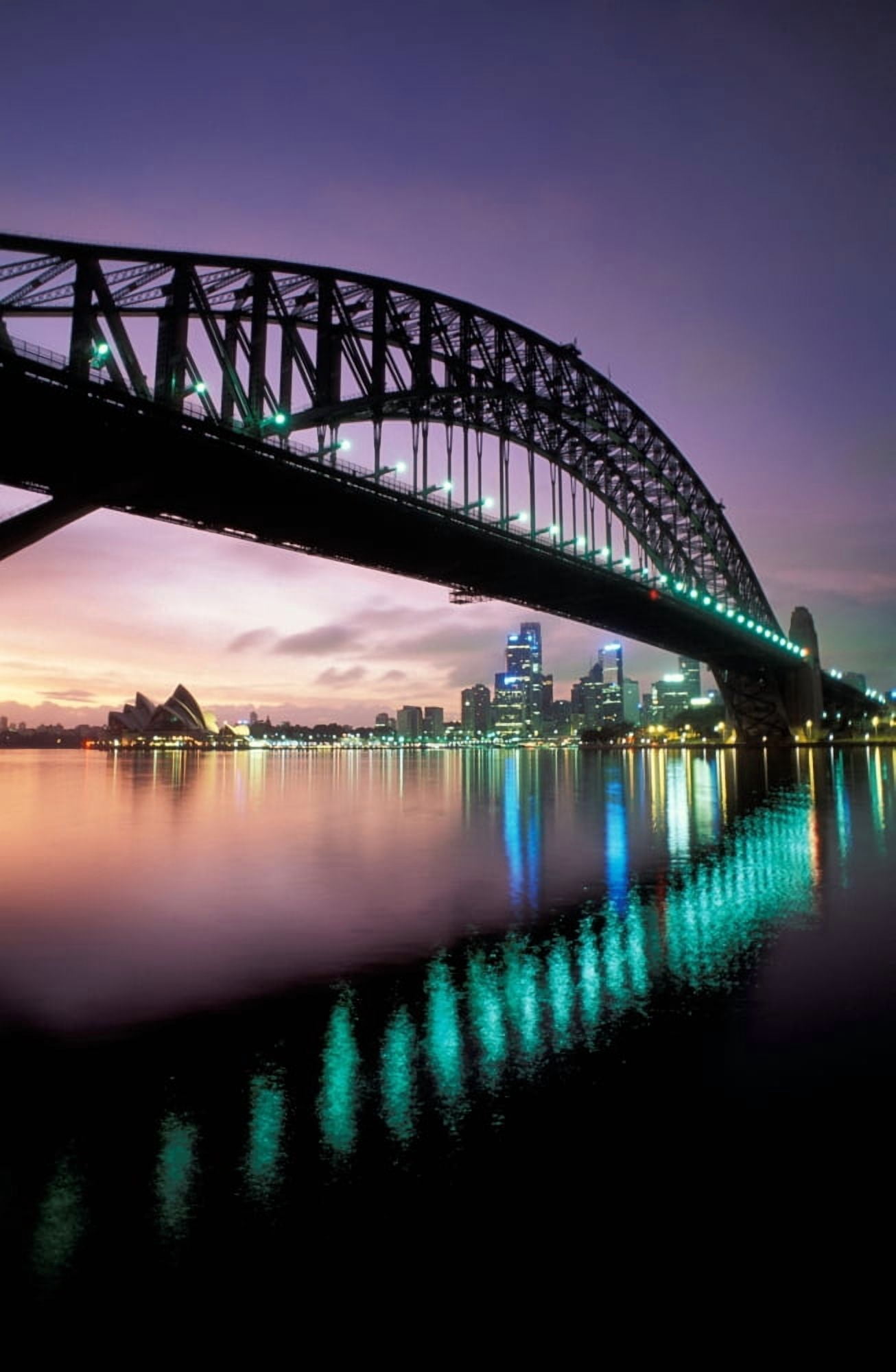 Harbor Bridge Sydney Australia Canvas Art - Panoramic Images (36 x 24)