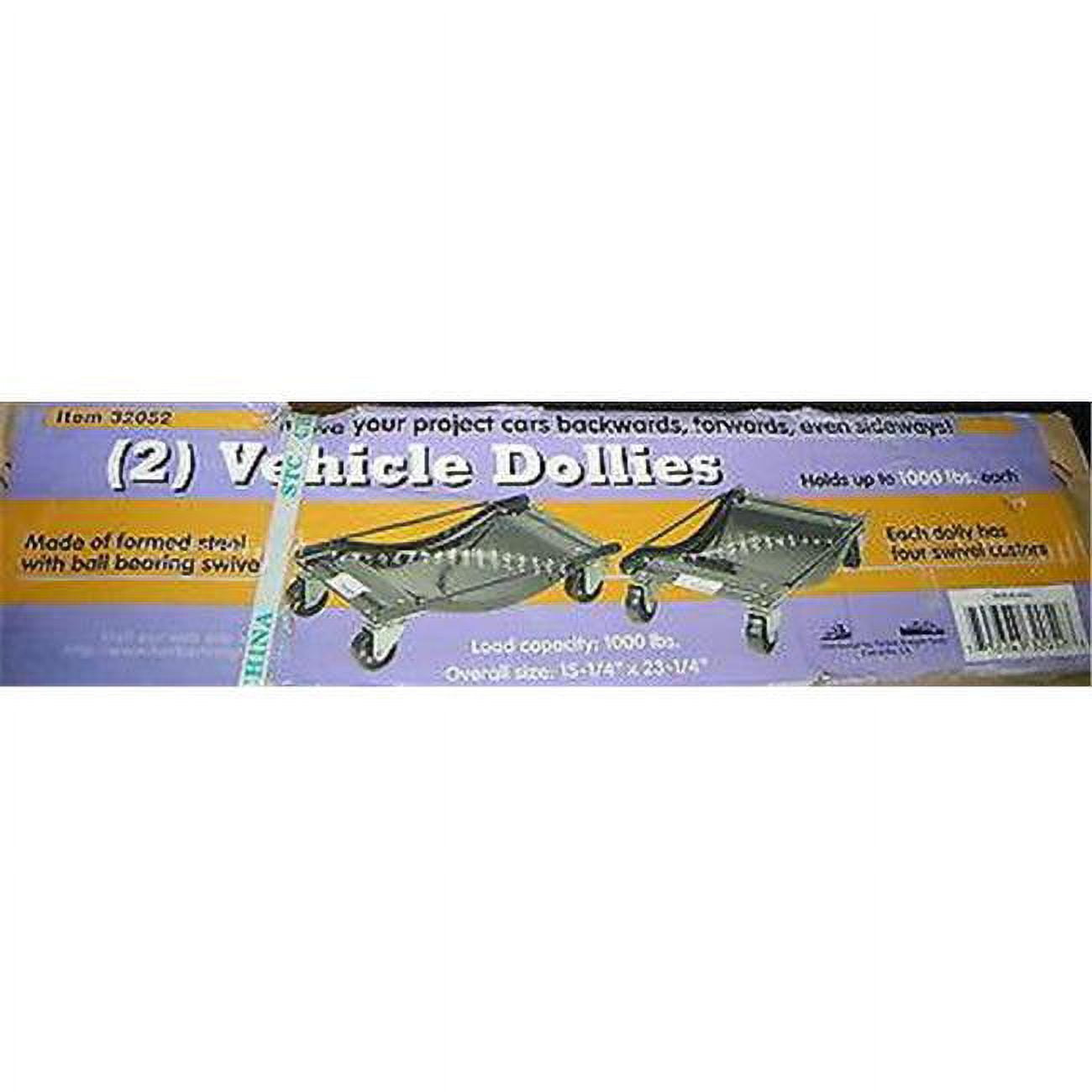 Harbor Freight MEFTAC 2 Vehicle Dollies Load 1000 lbs