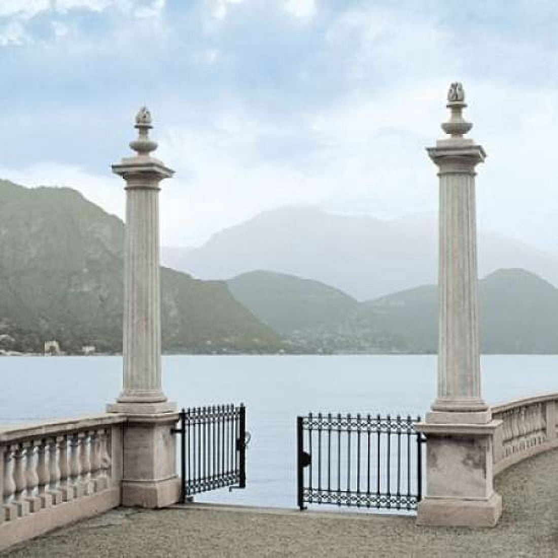 Harbor Garden Gates - 2 Canvas Art - Alan Blaustein (24 x 24)