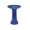 thumbnail image 1 of Harbor Gardens Cobalt Blue EZ ship birdbath, 1 of 1