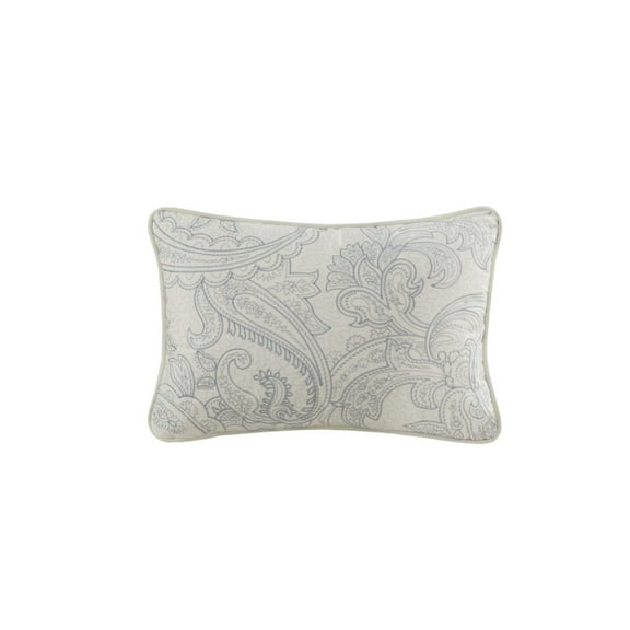 Harbor House Chelsea Paisley 12-by-18-Inch Oblong Decorative Pillow