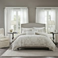 thumbnail image 1 of Harbor House Suzanna Cotton Tufted Embroidered Comforter Mini Set in Brown, 1 of 5