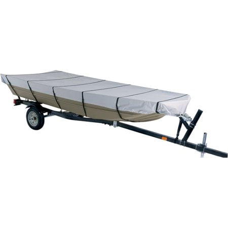 Harbor Master 300-Denier Polyester Water-Resistant Jon Boat Cover, Gray