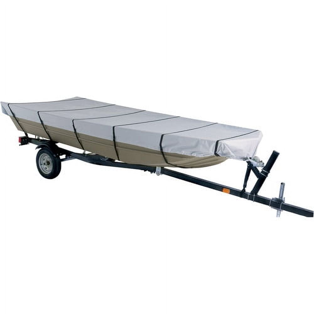 Harbor Master 300-Denier Polyester Water-Resistant Jon Boat Cover, Gray