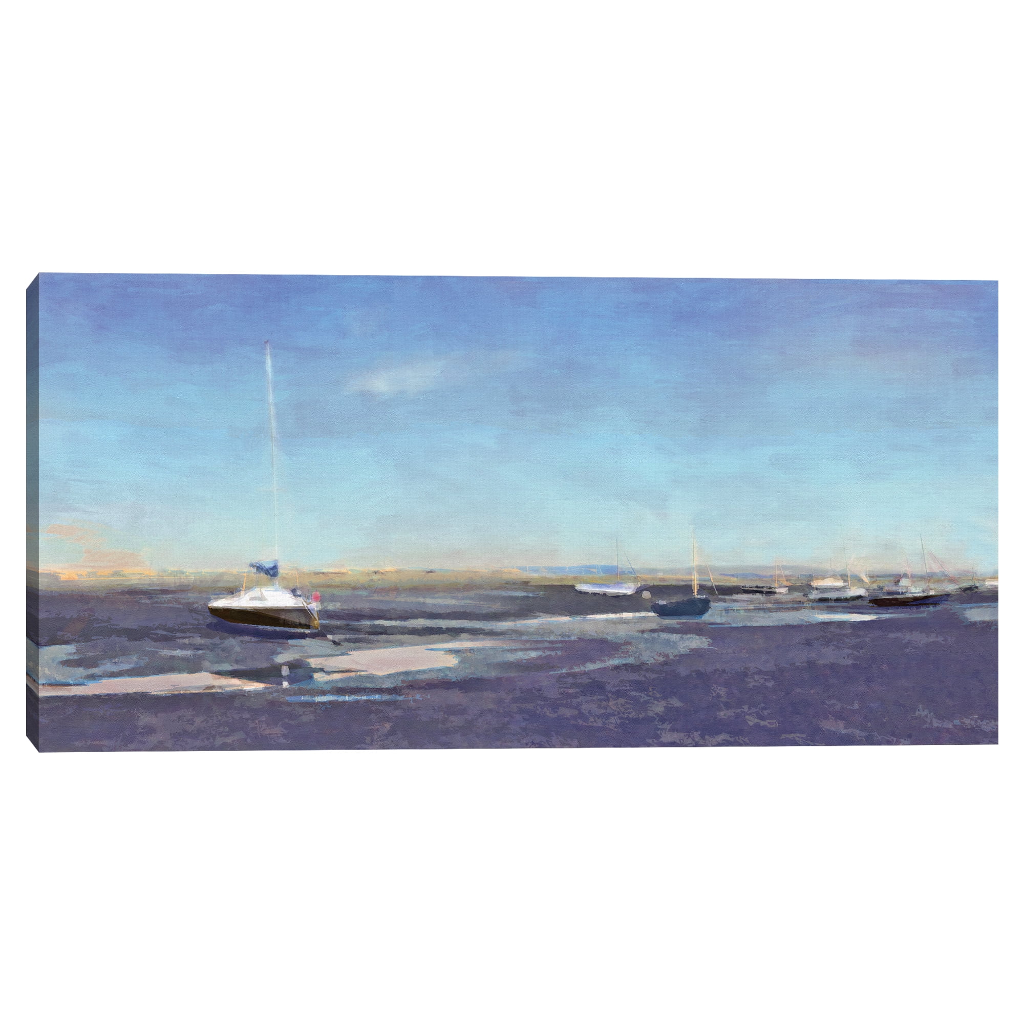 Harbor Masts by Noah Bay Canvas Art Print