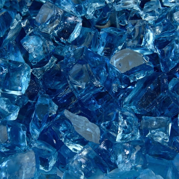 Harbor Mist Fire Pit Glass | 1/2", 10 lbs