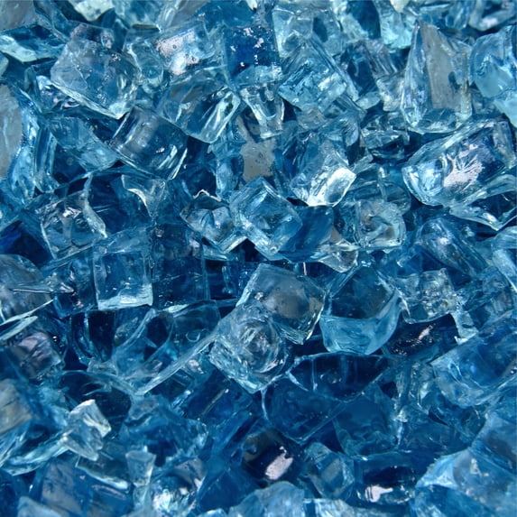 Harbor Mist Fire Pit Glass | 1/4", 10 lbs