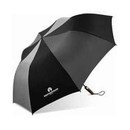 Harbor Tec Folding Golf Umbrella, Black and Gray