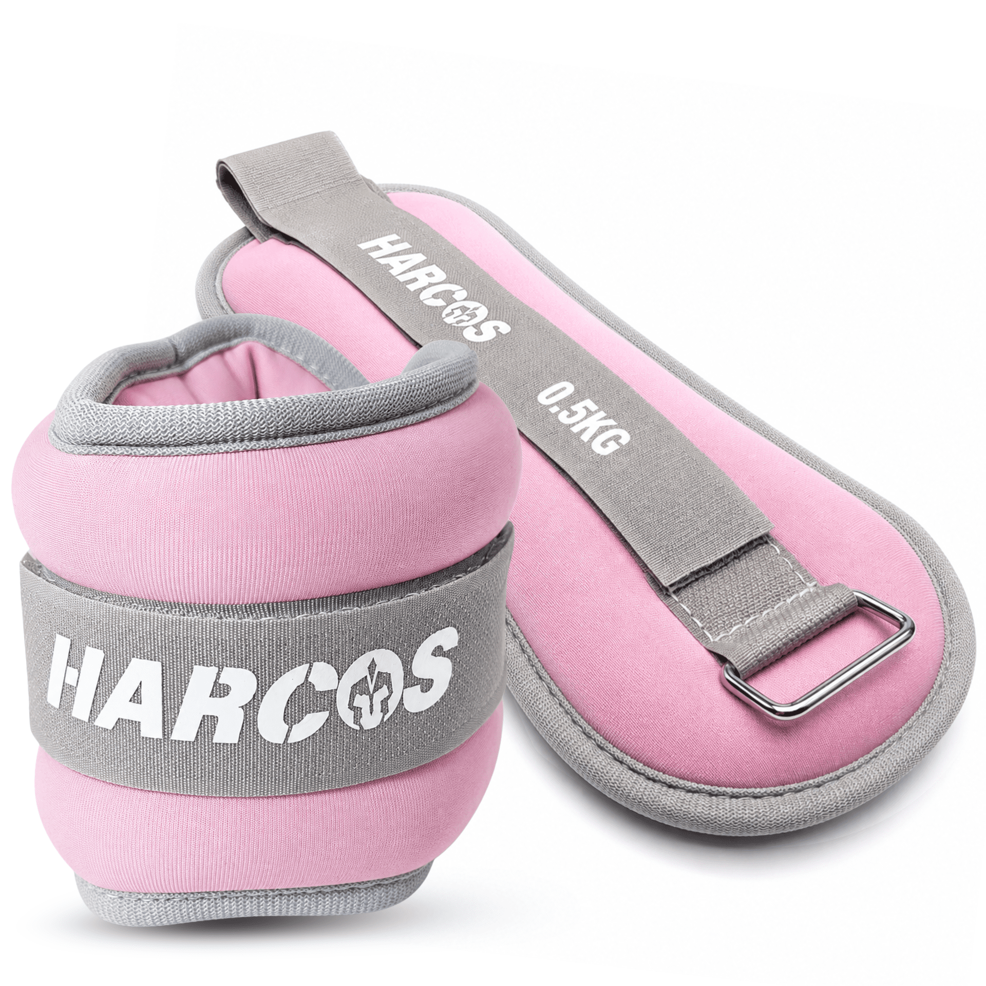 Harcos Adjustable Neoprene Ankle & Wrist Weights | Wearable Weights for Women & Men, Bala Bangles Alternative | Arm, Leg, Foot & R