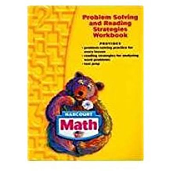 Pre-Owned Harcourt Math: Problem Solving and Reading Strategies Workbook Grade 1 (Paperback 9780153365225) by School Publishers (Prepared for publication by)