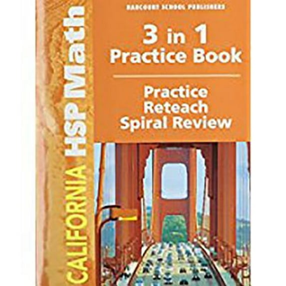 Pre-Owned Harcourt School Publishers Math: Practice/Reteach Workbook Student Edition Grade 4 (Paperback) 0153833858 9780153833854