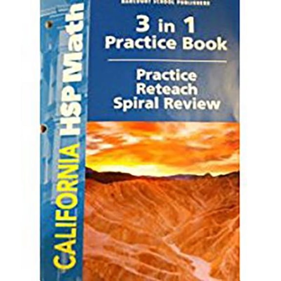 Pre-Owned Harcourt School Publishers Math: Practice/Reteach Workbook Student Edition Grade 6 (Paperback) 0153833874 9780153833878