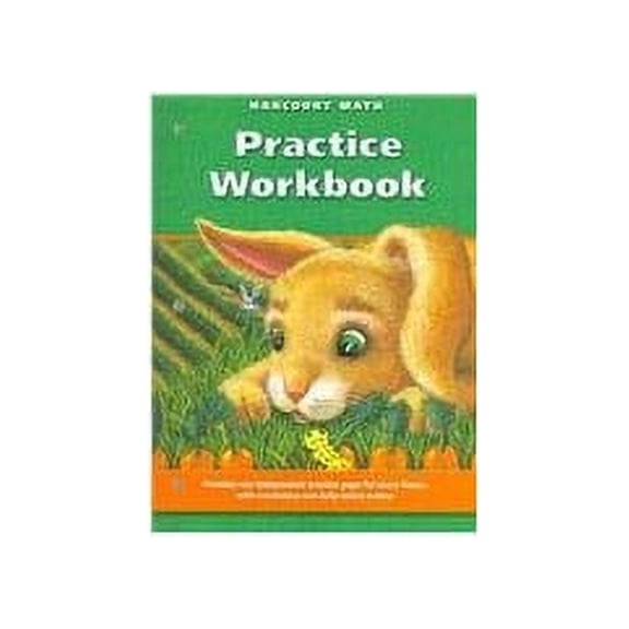 Pre-Owned Harcourt School Publishers Math: Practice Workbook Gr1 (Paperback) 0153204354 9780153204357