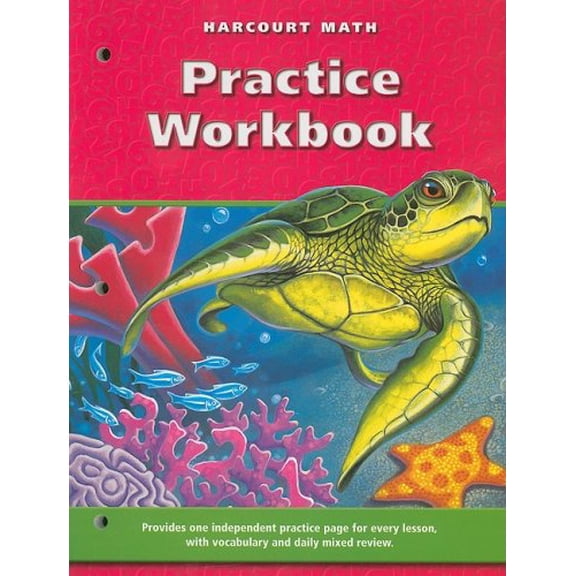 Pre-Owned Harcourt School Publishers Math: Practice Workbook Gr4 Paperback
