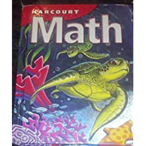 Pre-Owned Harcourt School Publishers Math: Student Edition Grade 4 2002 (Hardcover) 0153207485 9780153207488