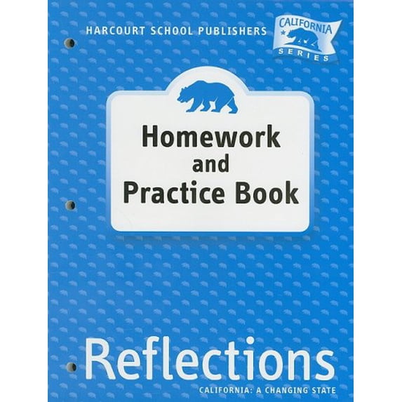 Pre-Owned Harcourt School Publishers Reflections: Homework & Practice Book Lif Reflections 07 Grade 4 Paperback - USED
