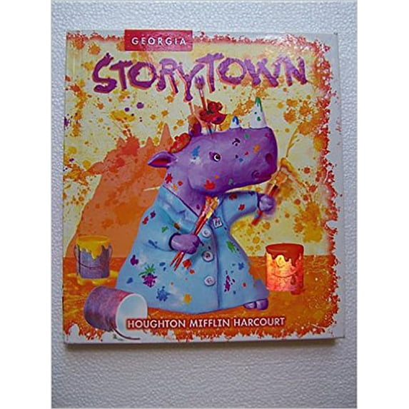 Harcourt School Publishers Storytown Georgia: Se Make Your Mark Level 1-4 Grade 1 2008 Hardcover Edition - Student