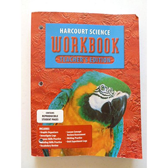 Pre-Owned Harcourt Science Workbook, Grade 4, Teacher Edition Paperback