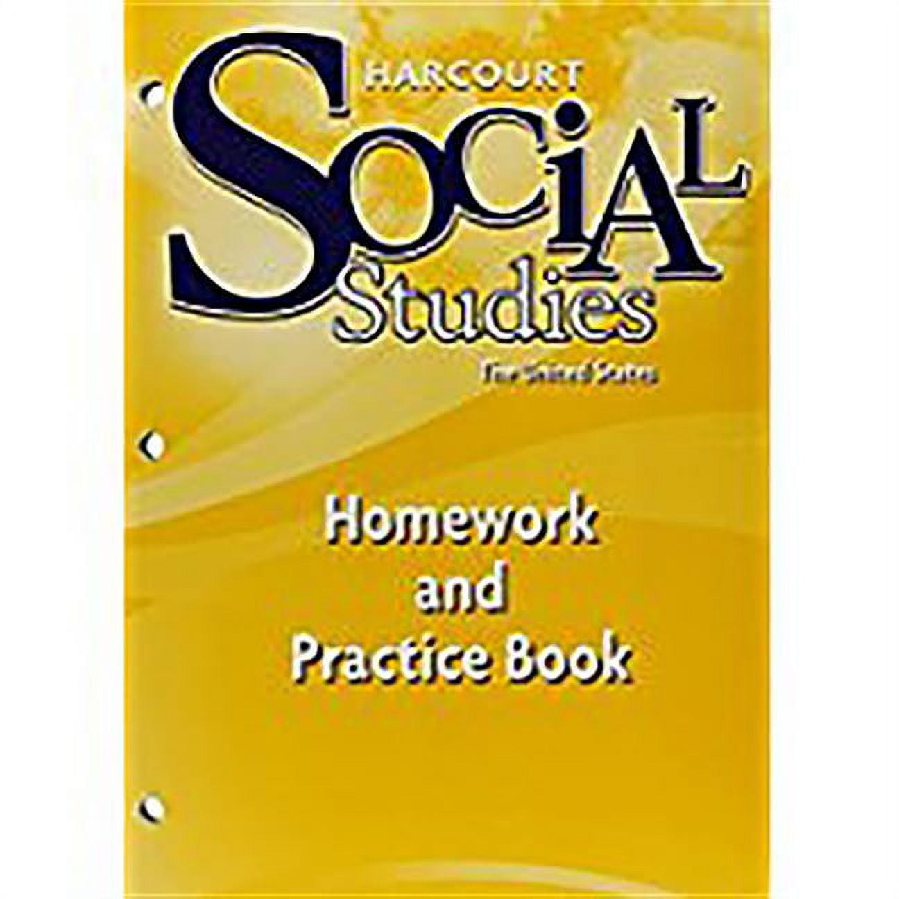 Harcourt Social Studies Harcourt Social Studies Homework and