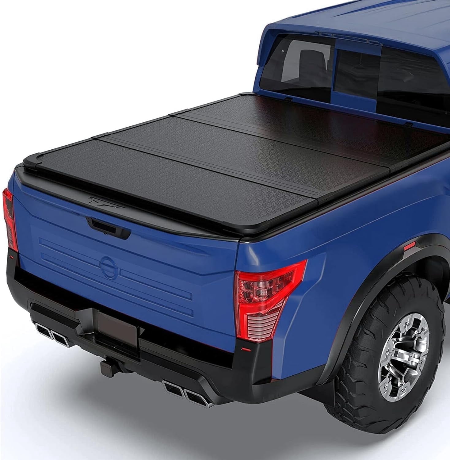 HOUGEET Truck Bed Tonneau Cover Low Profile Flip Up Fit for 2005-2026 Nissan Frontier 5ft Bed (60")