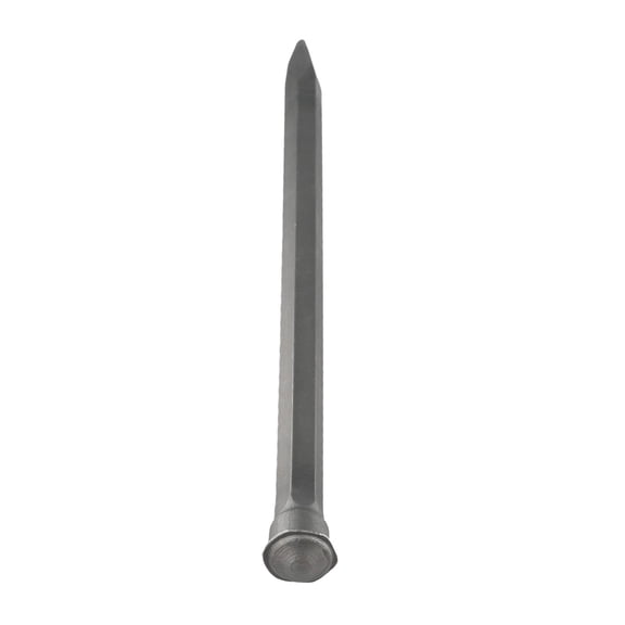 Hard Alloy Stone Carving Chisel High Hardness Precise Cuts Smooth Lines Tool 350Mm Pointed Head