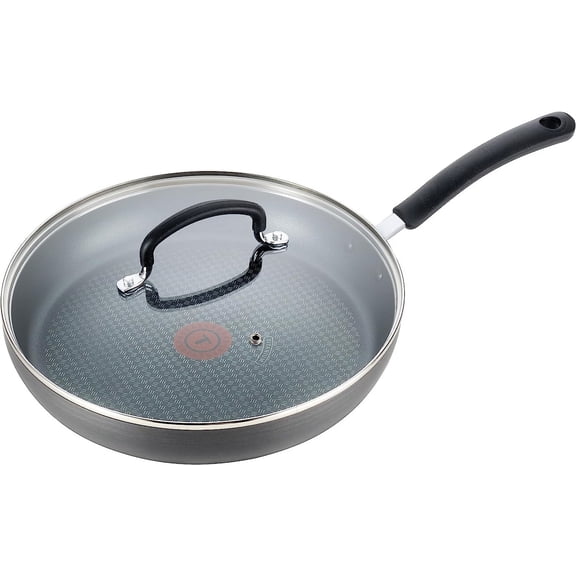 Hard Anodized Nonstick Fry Pan With Lid 10 Inch Oven Safe To 400 F Dishwasher Safe
